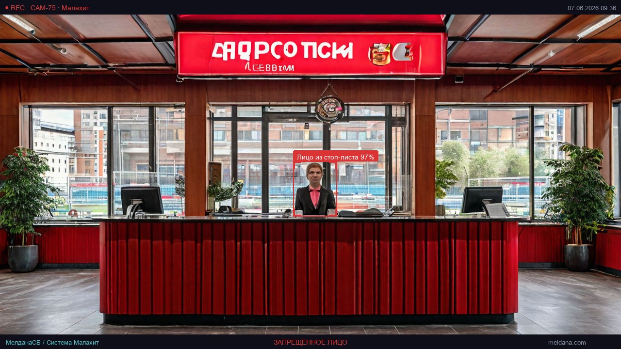 Детекция запрещённых лиц на стадионе в Тюмени — от 4 200 ₽/стадион/мес