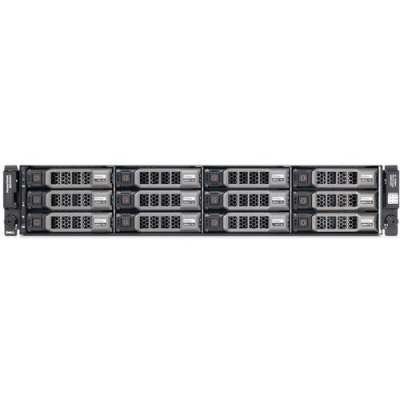 Дисковый массив Dell PV MD3400 x12 8x500Gb 7.2K 2.5in3.5 NL SAS 2x600W PNBD 3Y 2x2Ctrl 4Gb Cache (210-ACCG-43) 